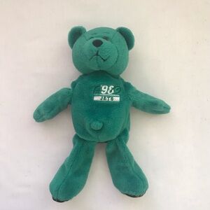 Limited Treasures Keyshawn Johnson #19 Green Beanie Plush Bear New York Jets